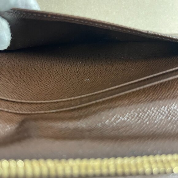 Louis Vuitton Porte Feuille Brazza Damier Ebene - Preowned - Picture 8 of 16